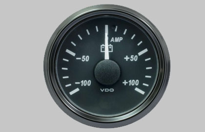 SingleViu Ammeter 100A Gauge